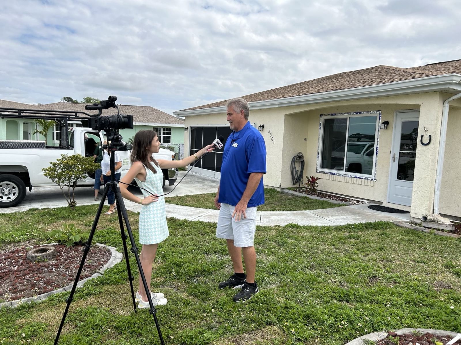 Fox 4’s Victoria Scott interviewed LTRG’s John Livingston, director of construction with the Sarasota County’s Long-Term Recovery Group as the team, working with World Renew, was able to help a woman back into her home for the first time since Ian.